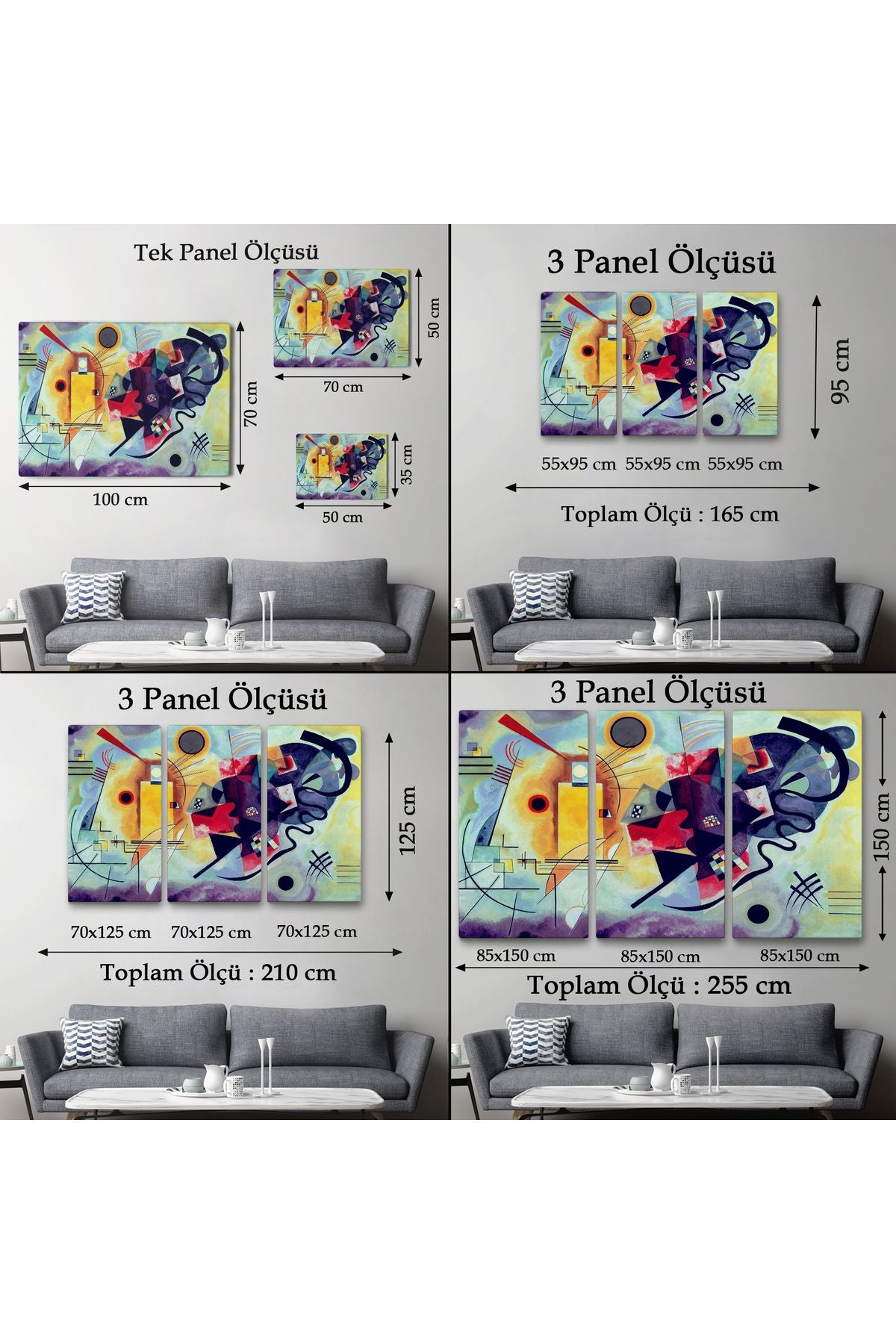 Sürrealizm Dekoratif Duvar Tablosu-6614