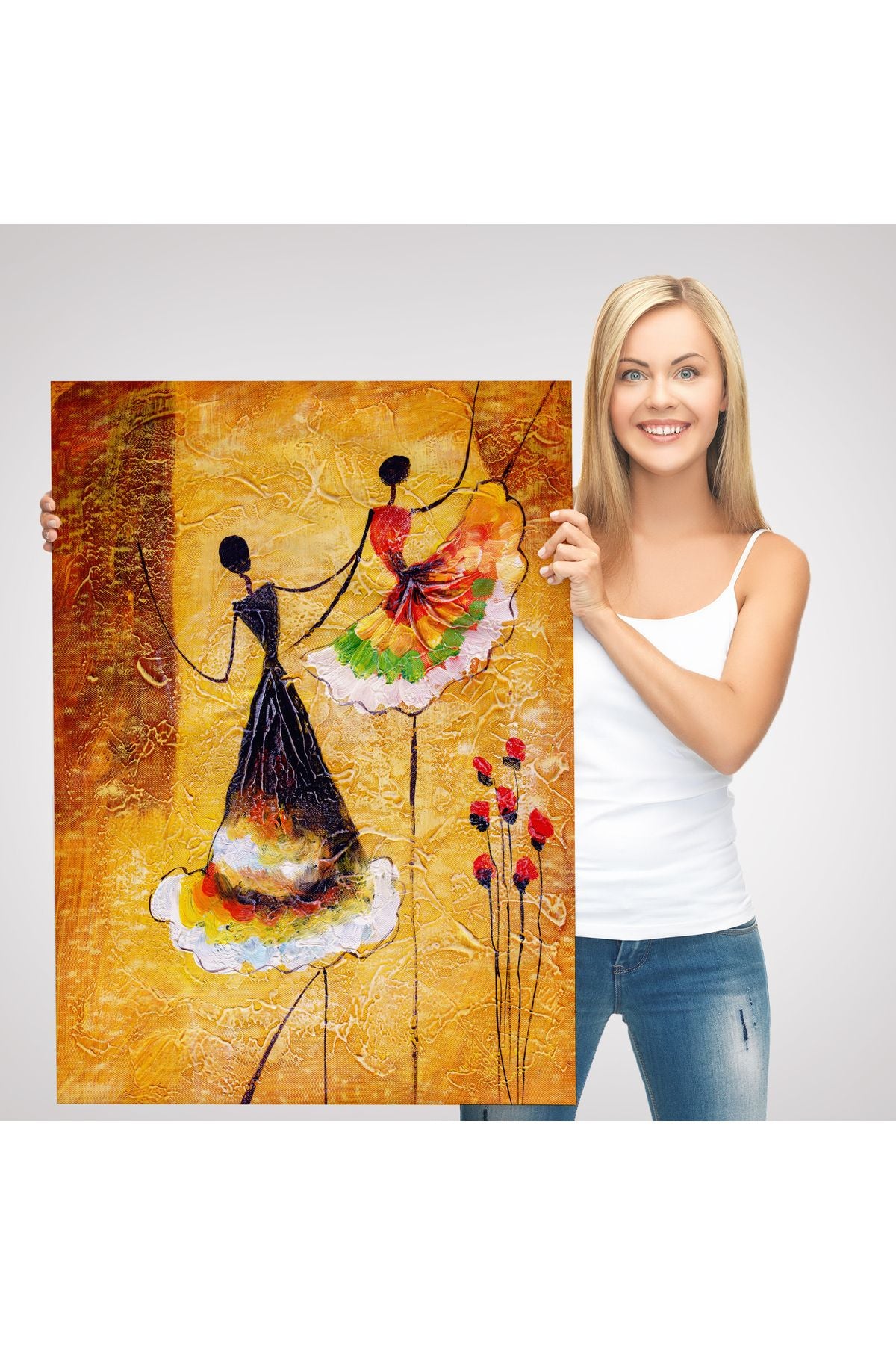 Dans Eden Kadınlar Tablosu-5924
