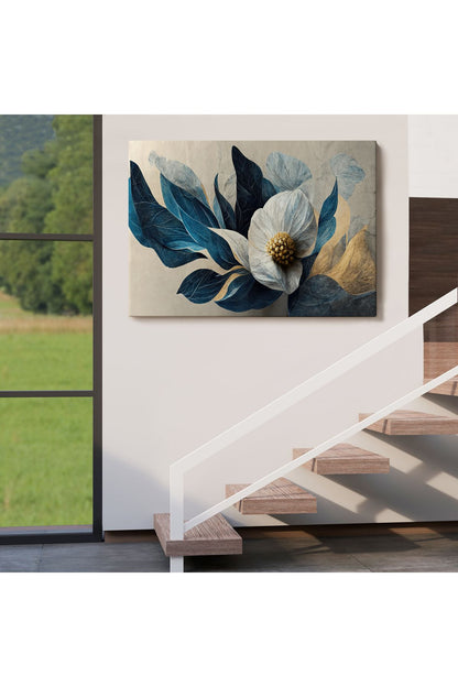 Dekoratif Çiçek Duvar Tablosu-3707