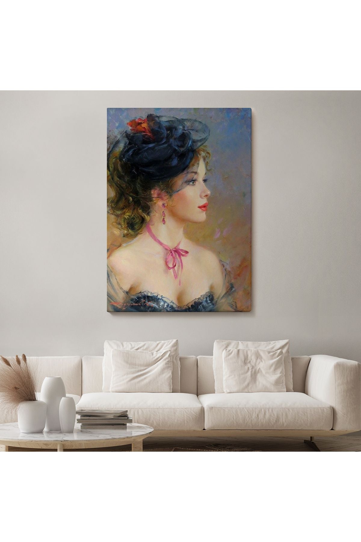 Güzel Helen Dekoratif Duvar Tablosu-6142