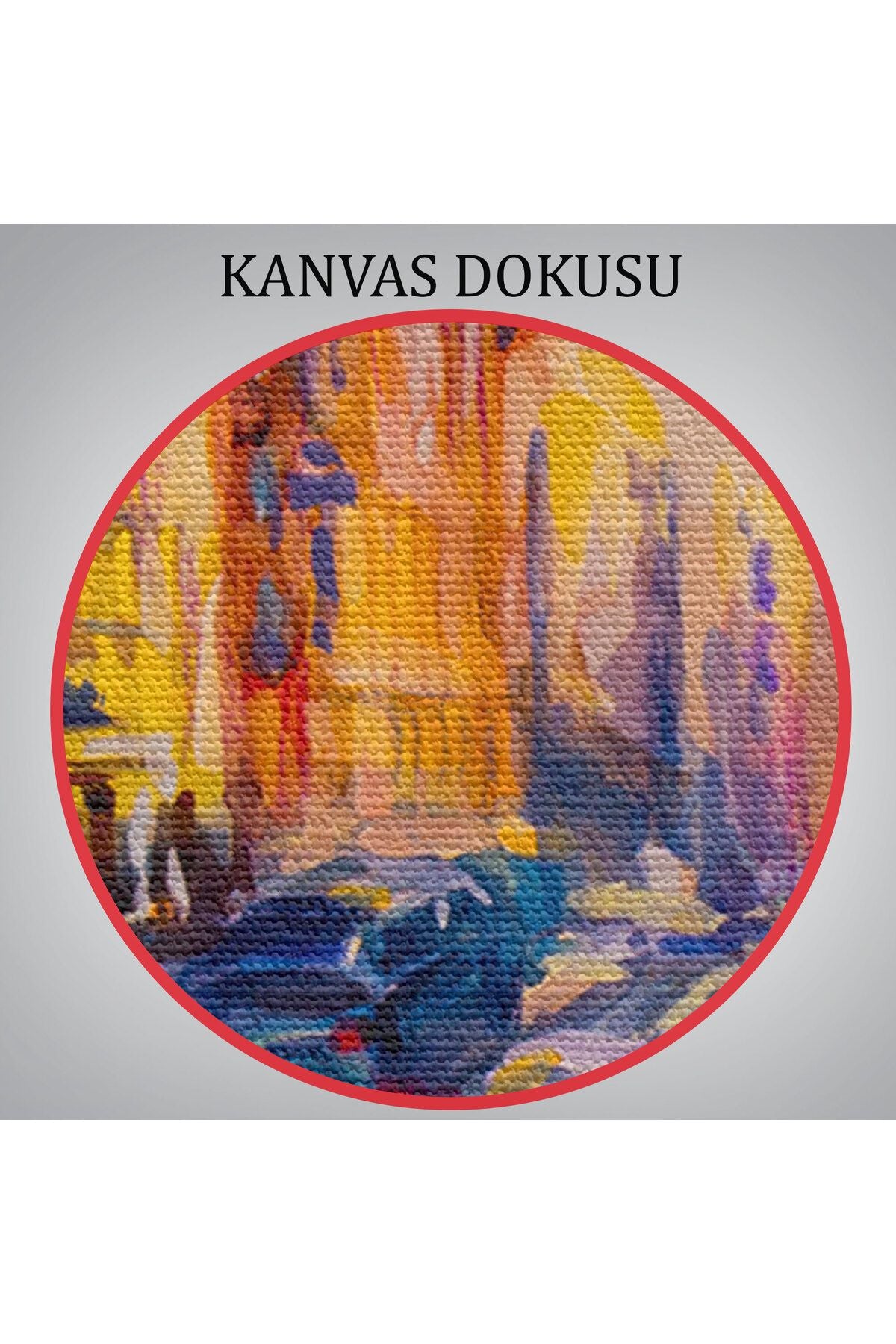 Şehir Trafiği Kanvas Tablo-5901