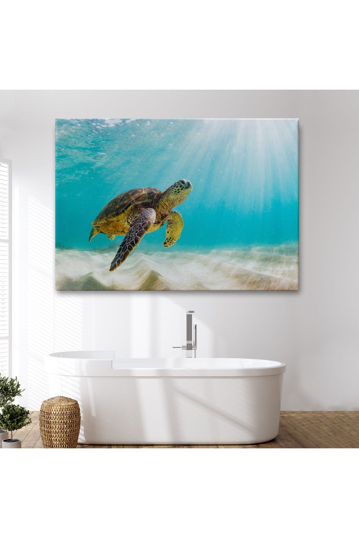 Caretta Caretta Dekoratif Kanvas Tablo 1174