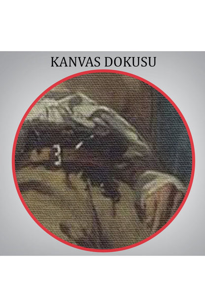 Yaralı Kaçak Avcı (1881) Duvar Tablosu-6059