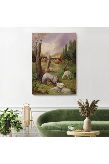 Nasıl Bakarsan Öyle Görürsün, Sürreal Duvar Tablosu-6226