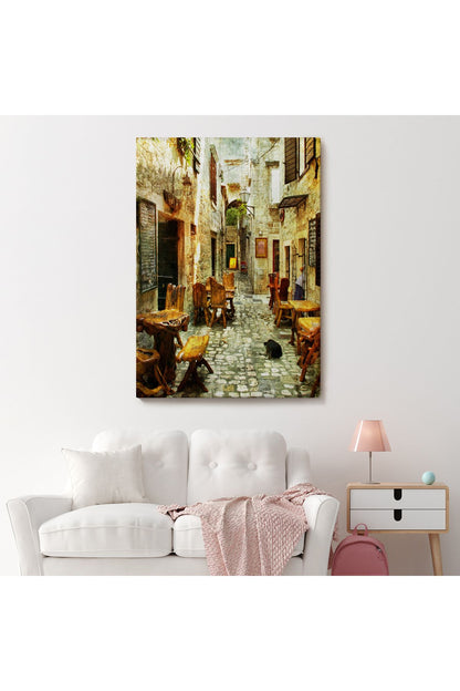 Güzel Sokak Tablosu - Beautiful Street-6406