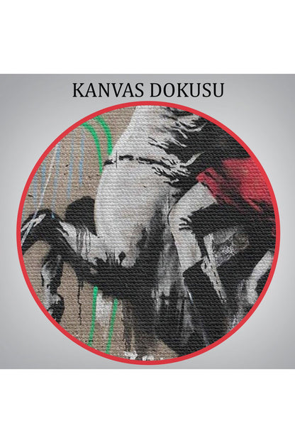 Banksy Napolyon Geçişi Alpler Kanvas Tablosu-5094