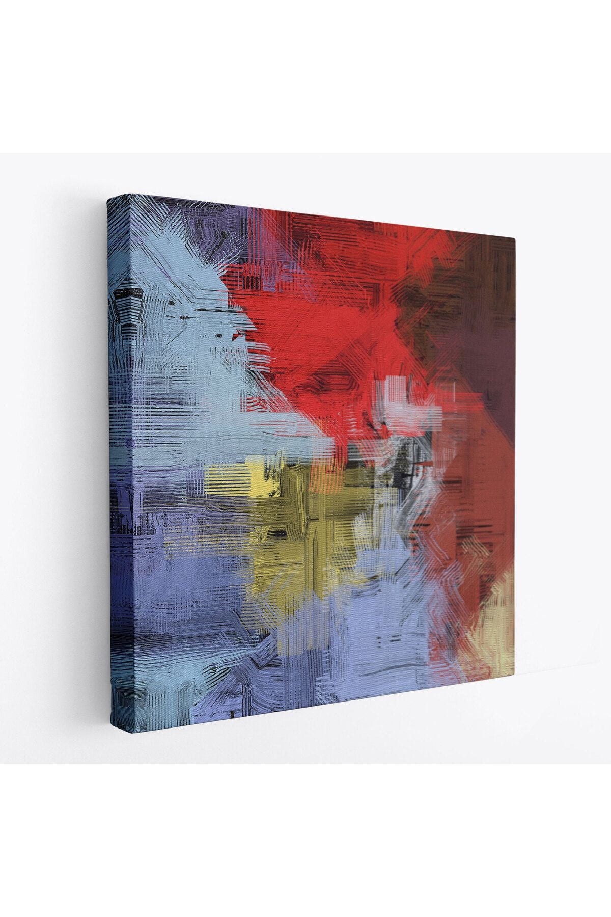 Çağdaş Desenli Soyut Kanvas Tablo-5906