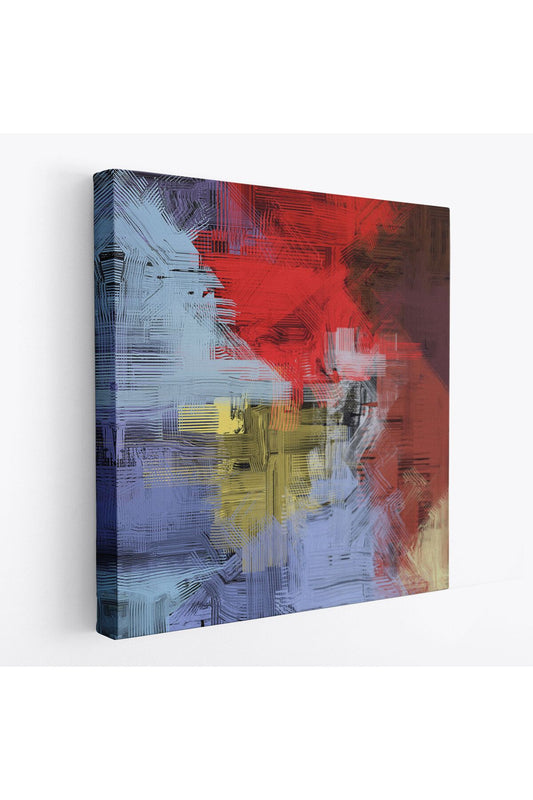 Çağdaş Desenli Soyut Kanvas Tablo-5906