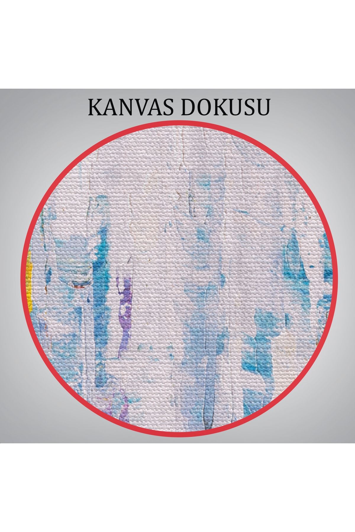 DB Yağmurlu Bir Gün Yağlıboya Görünüm Dekoratif Kanvas Duvar Tablosu-5953