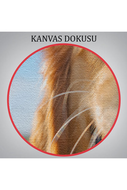 Köpek Dekoratif Kanvas Tablo 1130