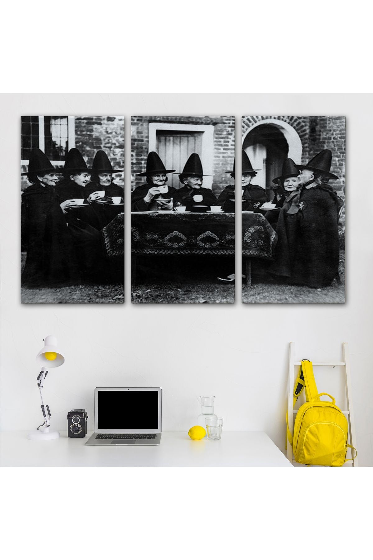 Yaşlı Cadıların Çay Partisi Tablosu -6577