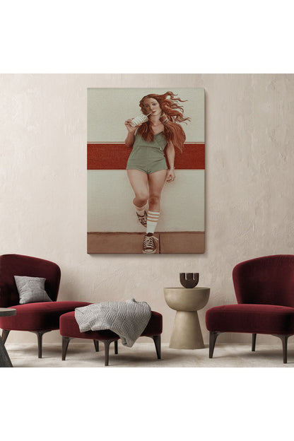 Günümüz Modern Venüsü Dekoratif Duvar Tablosu-6137