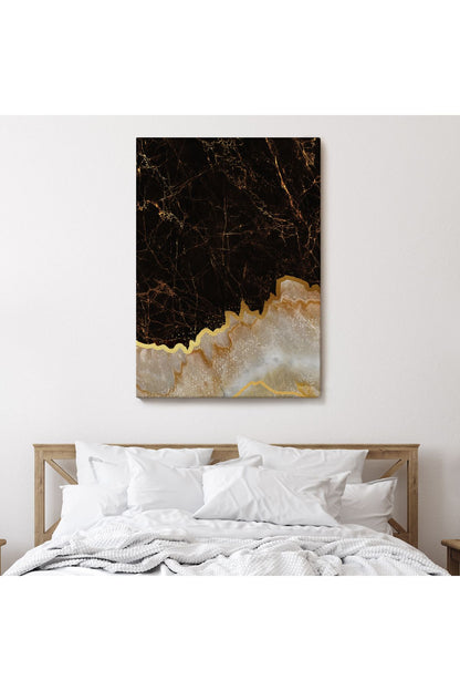 Mermer Desenli Dekoratif Kanvas Tablo-5176
