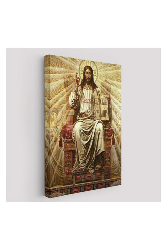 Kanvas Tablo, Duvar Dekoru, Hz İsa Long live Christ the King 6189 BUNGKNV