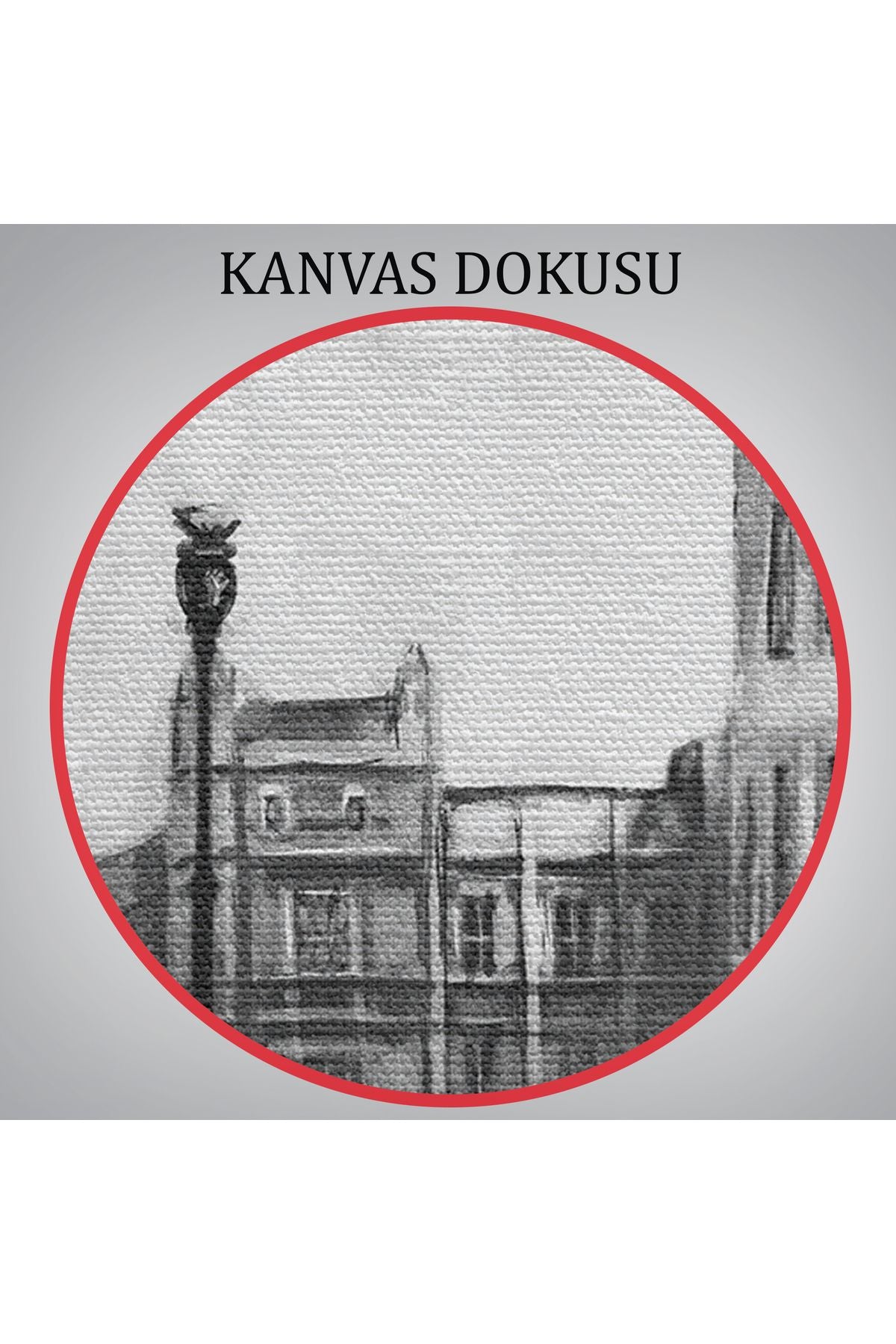 Ingiltere Londra Yağlıboya Görünüm Dekoratif Tablo-3543