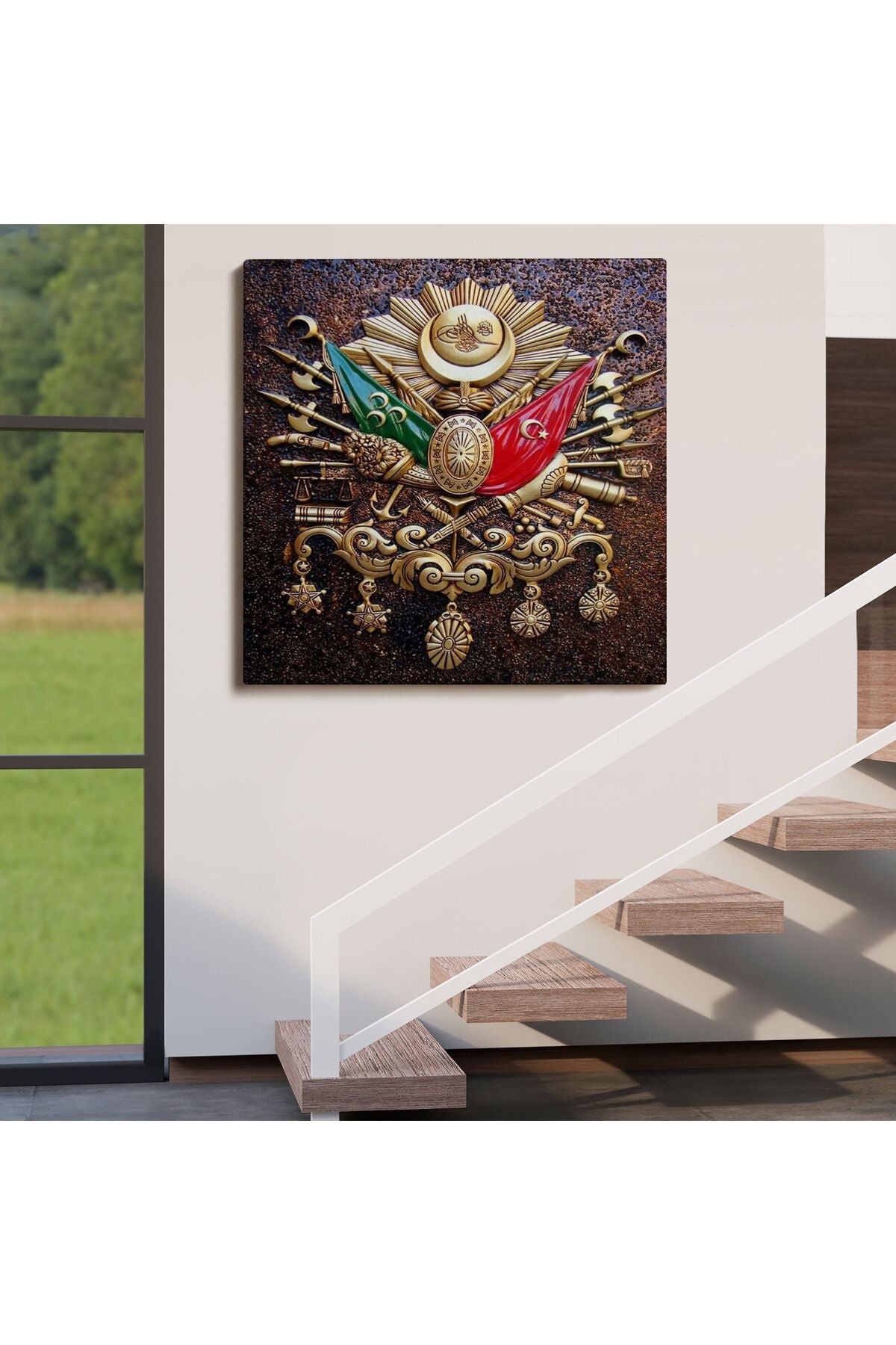 Osmanlı Tuğrası Kanvas Tablo-5866
