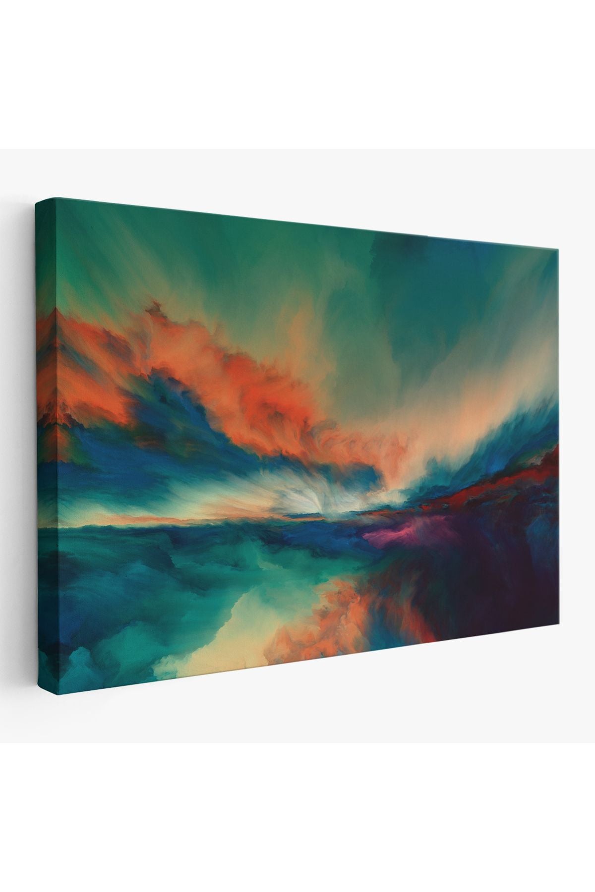 Gün Batımı Dekoratif Kanvas Duvar Tablosu-3596