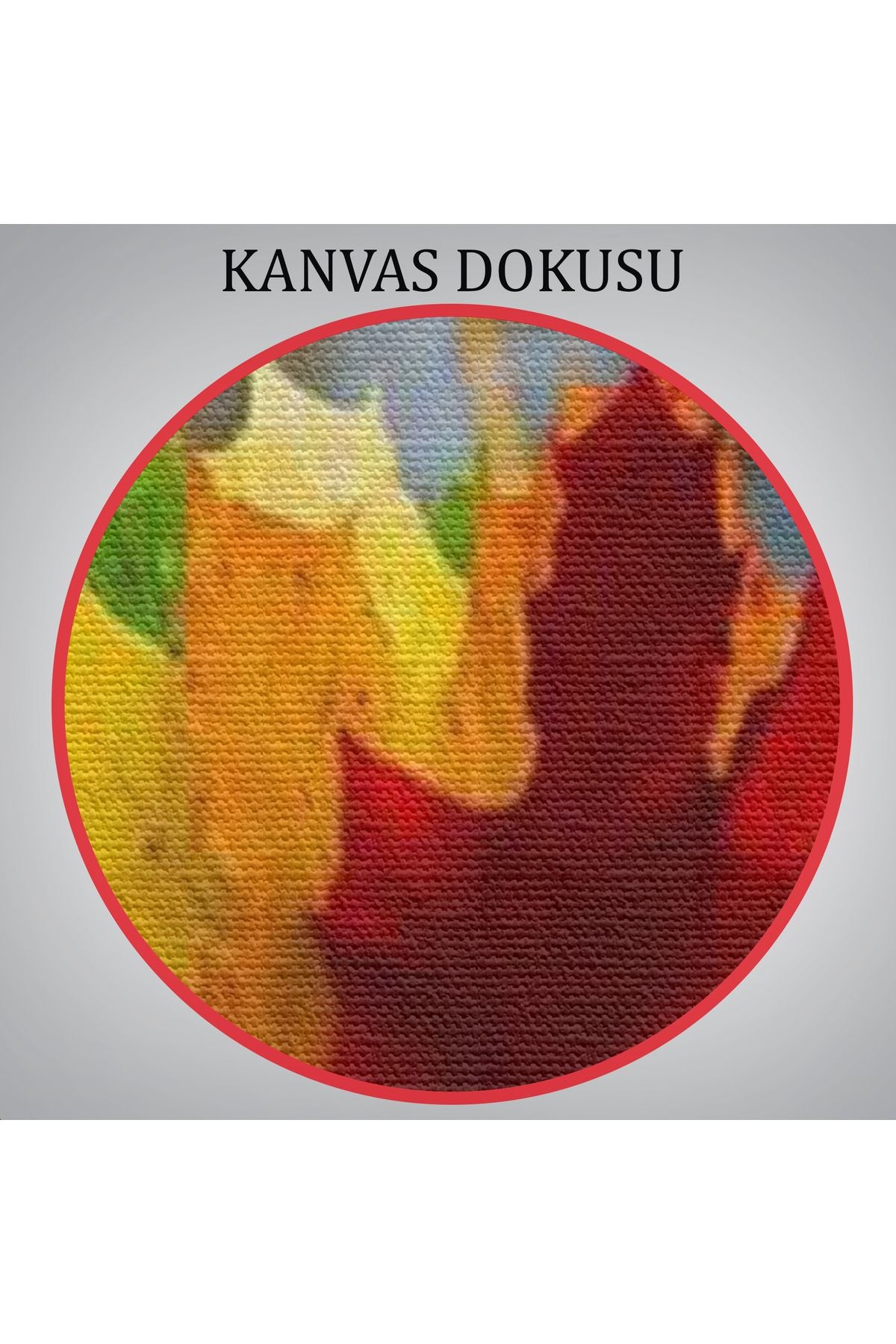 Sonbaharın Renkli Yaprakları ve Yol Manzarası Duvar Tablosu-6089