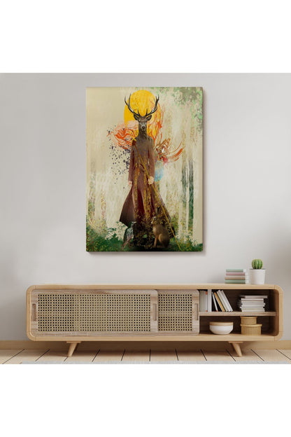 modagos067 Volker Rossenbach'in Ormanın Efendisi İsimli Tablosu-6057