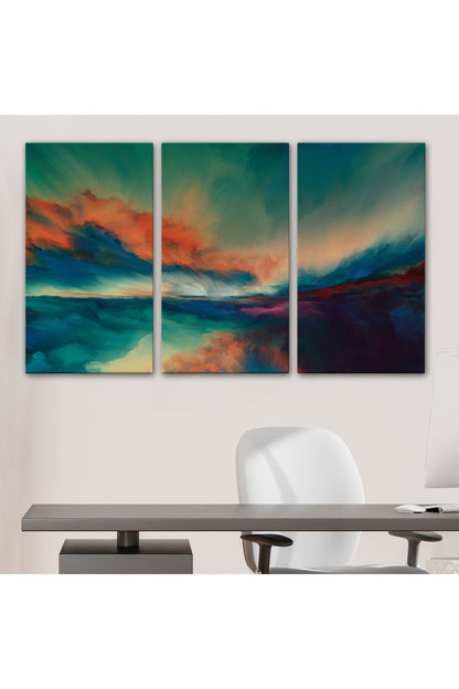 Gün Batımı Dekoratif Kanvas Duvar Tablosu-3596