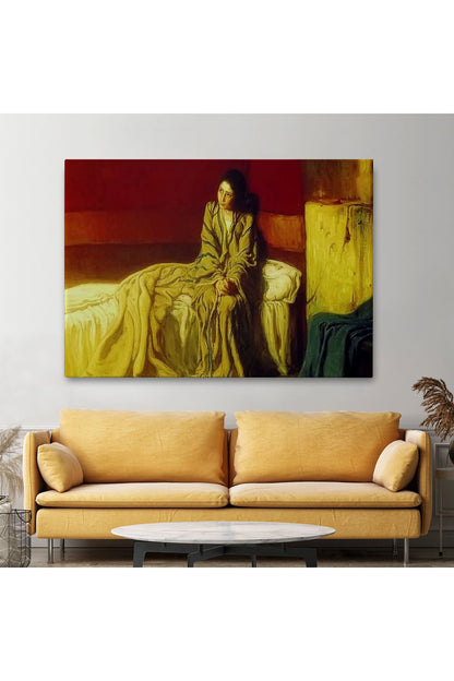 Müjde Henry Ossawa Tanner Kanvas Tablo, Klasik Sanat-5398