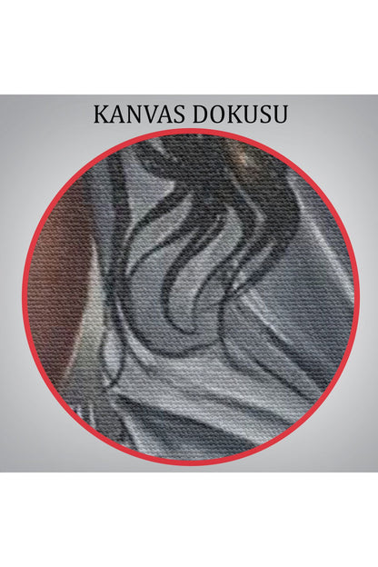 Sexi Popolu Kadın Dekoratif Duvar Tablosu-6120