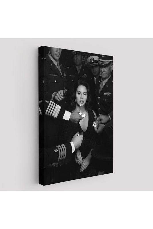 Lana Del Rey Dekoratif Duvar Tablosu-6372