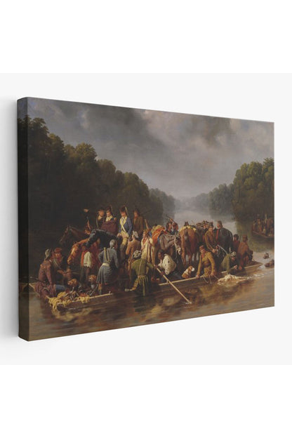 Dekoratif Duvar Tablosu-Marion Peedee'yi Geçiyor Eseri Tylee Ranney Kanvas Tablo 6544