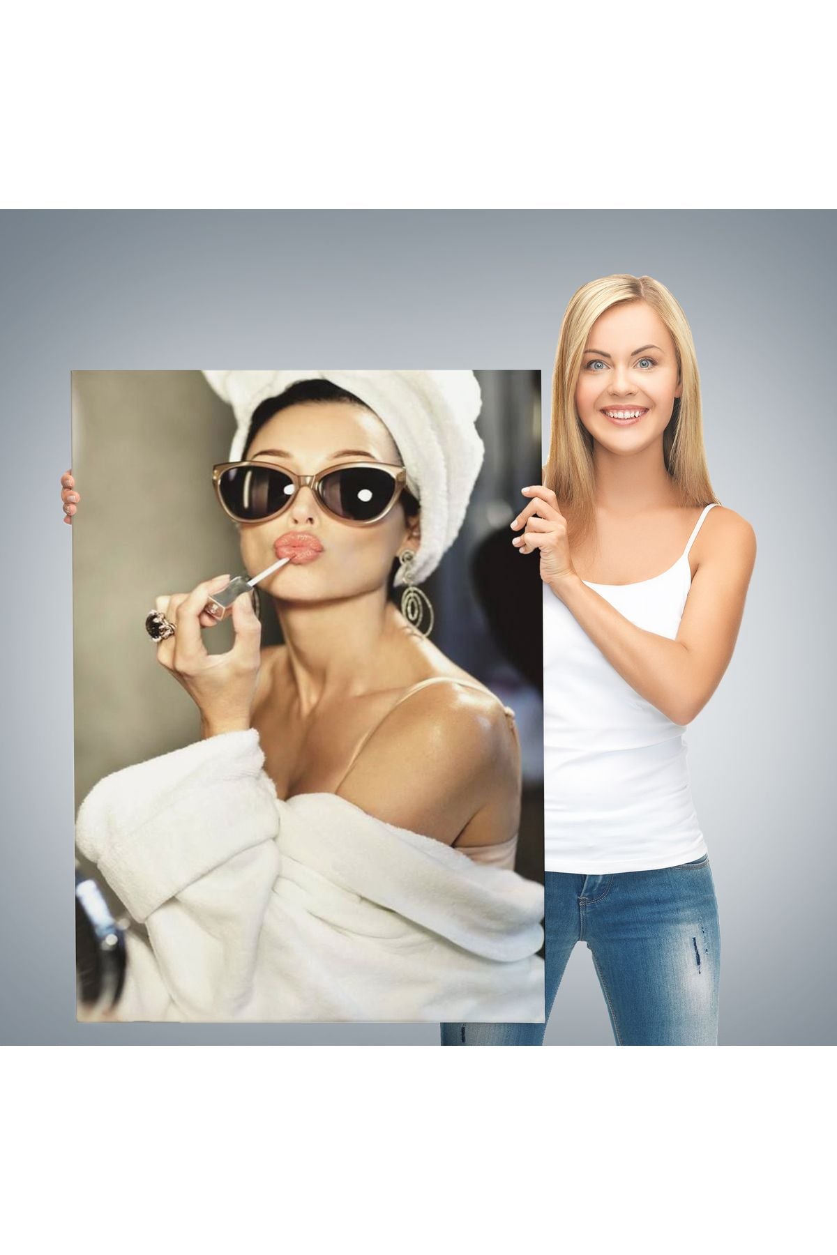 Audrey Hepburn Kanvas Tablo-5106