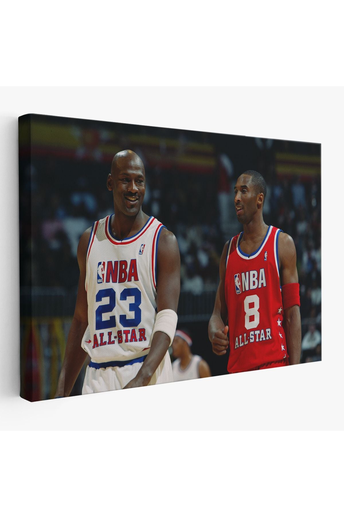 Michael Jordan ve Kobe Bryant Kanvas Tablo-5153