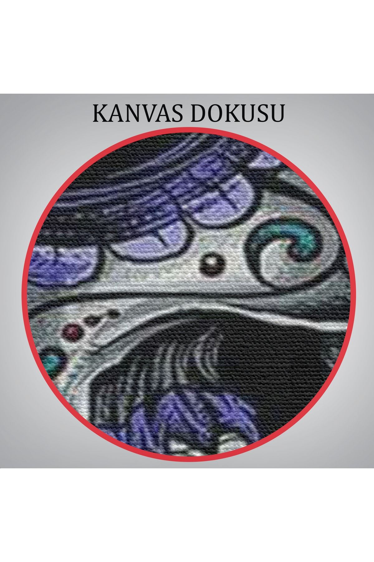 Renkli Çiçeklerle Kafatası Posteri, Şeker Kafatası Sanatsal Kanvas Tablo-5256