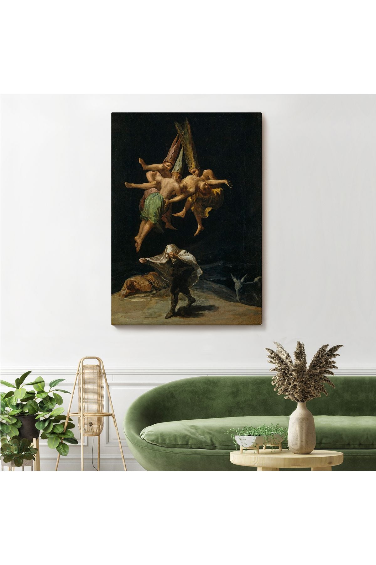 Cadıların Uçuşu Duvar Tablosu, Witches Flight-6173