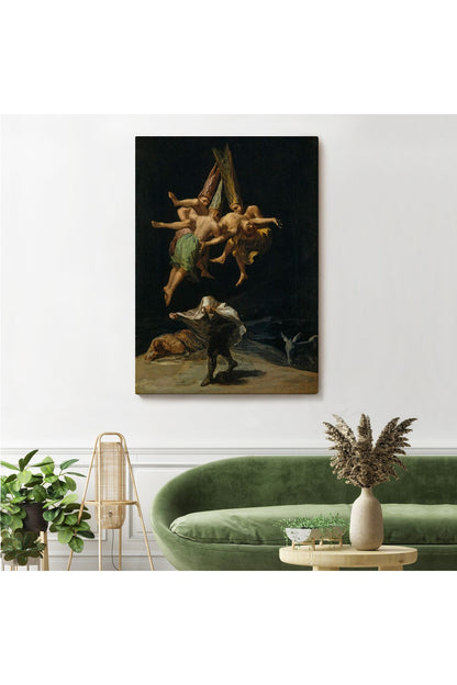 Cadıların Uçuşu Duvar Tablosu, Witches Flight-6173