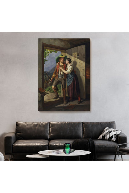 Carl Friedrich Moritz Müller Dresden 1807-1865 Münih, Andreas Hofer Vedası Tablosu-6084