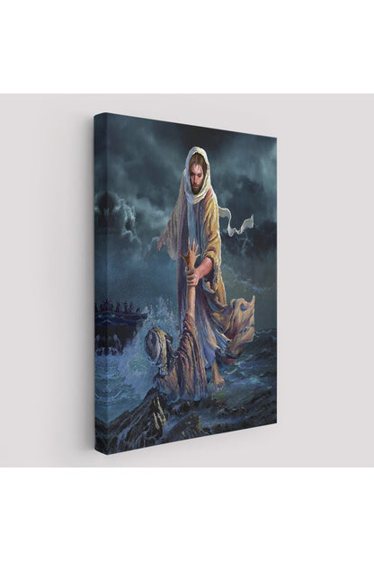 Rab İsa Peteri Kurtarma Tablosu, Kilise Hediyesi Long live Christ the King Jesus Christ -6392