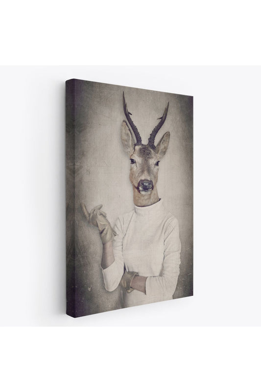 Ceylan Kafalı İnsan Kanvas Tablo-4983