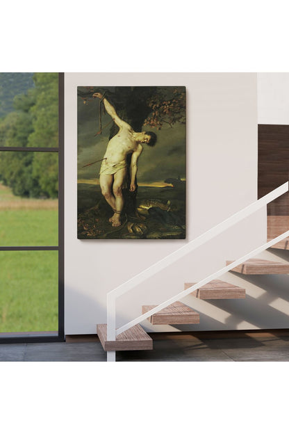 Dağ Manzarası Dekoratif Duvar Tablosu-6143