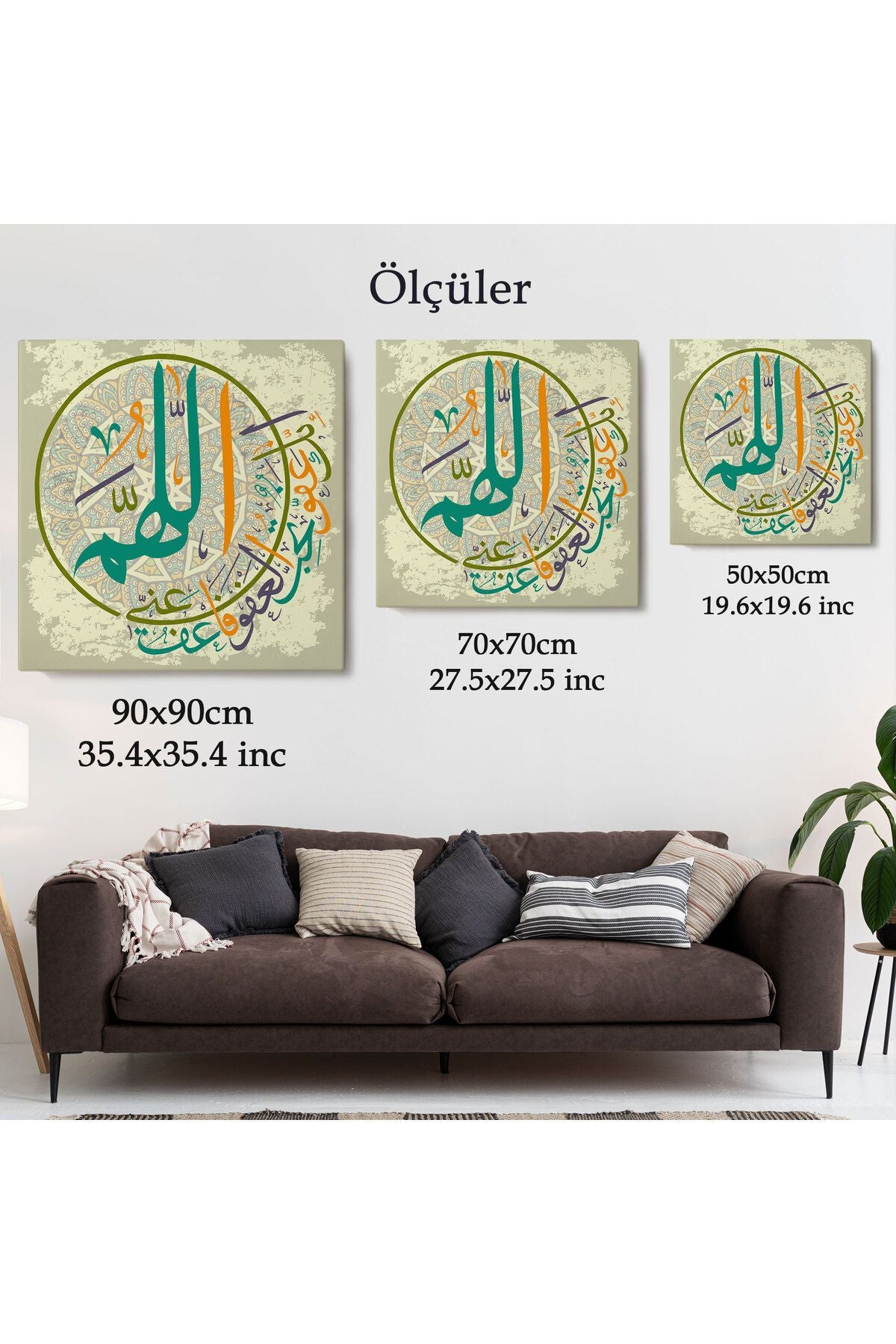 Rabbim Bağışla ve Merhamet Et, Sen Merhamet Edenlerin En Hayırlısısın(Müminün 118) Tablo-3283