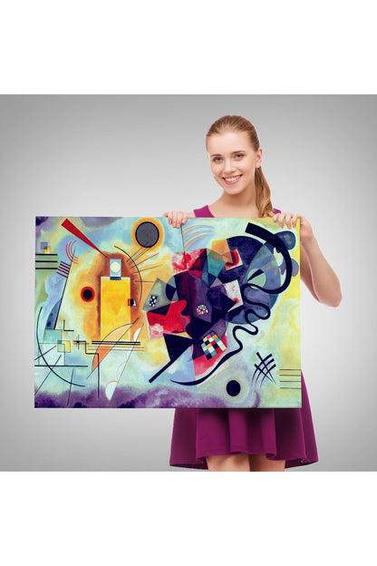 Şaha Kalkmış Siyah At Tablosu-6613