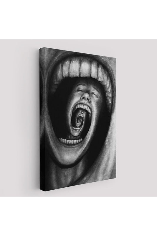 Depresyon ve Ruh Sağlığı Sanatı Duvar Sanatı Kanvas Tablo-5223