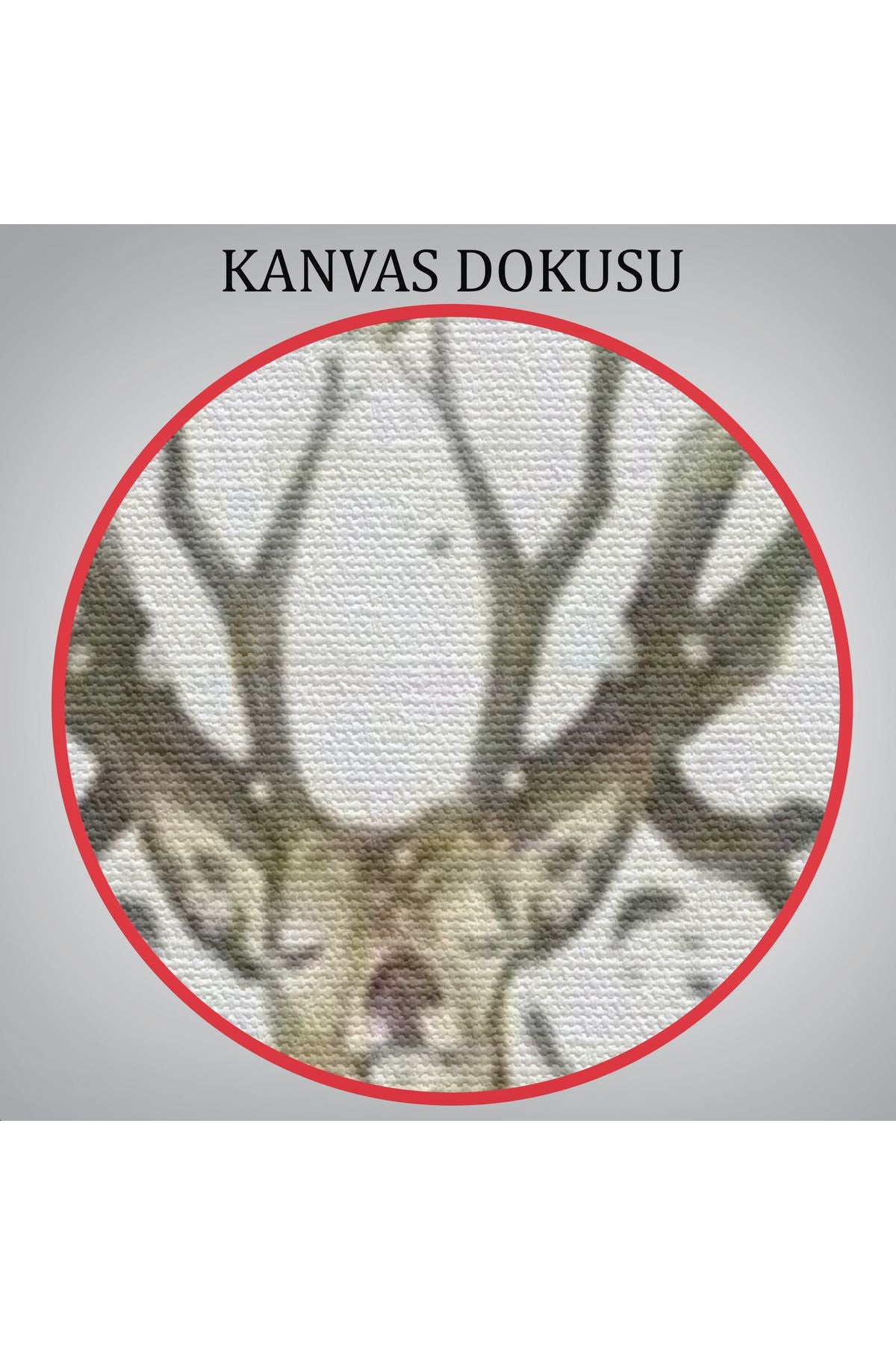 emn seri001 Yaprak Boynuzlu Geyik Tablosu-6133