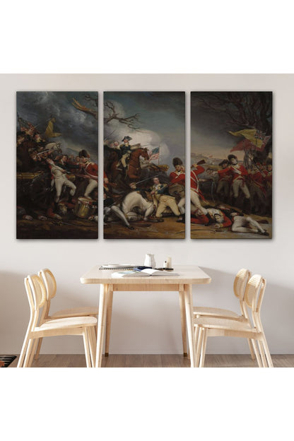 Princeton Savaşı'nda General Mercer'in Ölümü Tablo- -6548