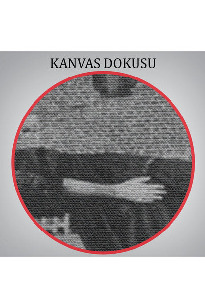 Dekoratif Kanvas Tablo-Cadı Kadın Şabat Ayini Duvar Tablosu 5874