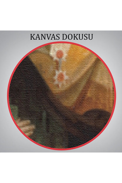 Patrick Henry Virginia burgesses Evinin Önünde Duvar Tablosu-6408