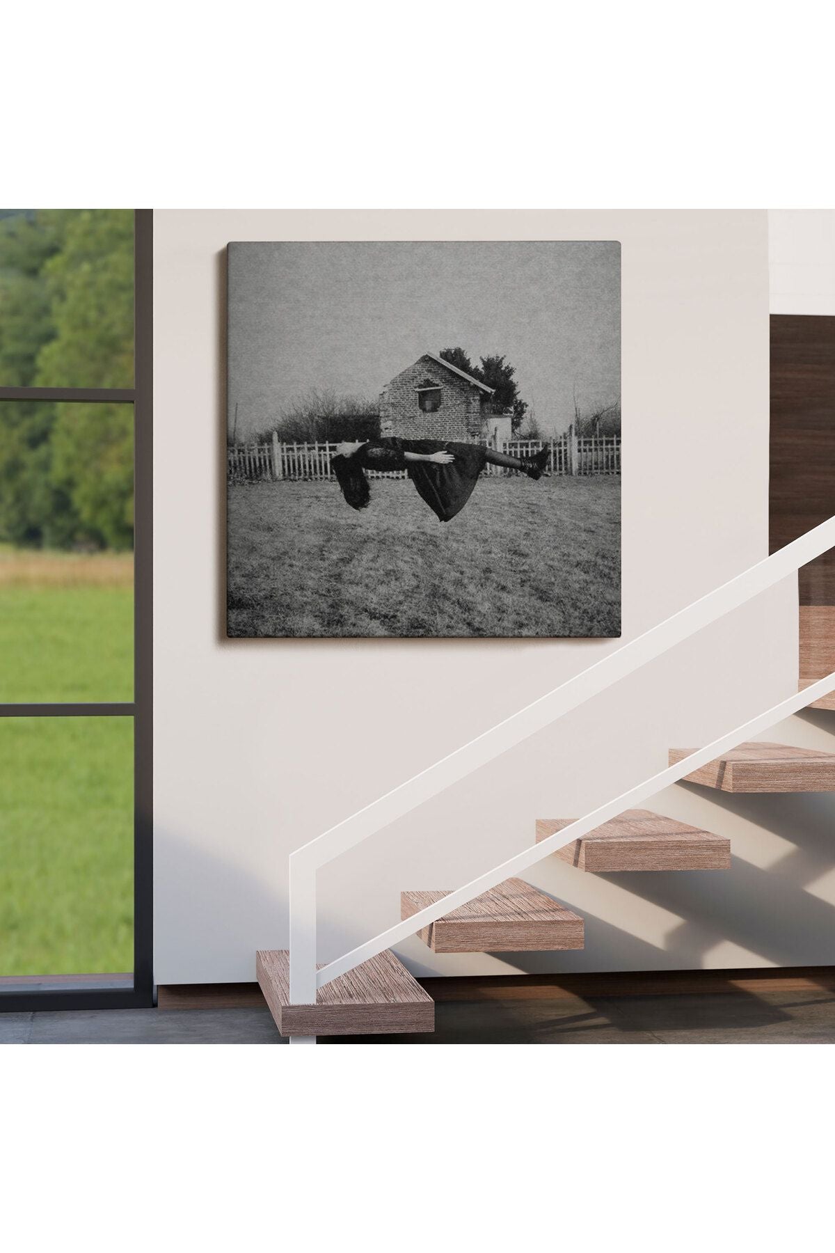 Dekoratif Kanvas Tablo-Cadı Kadın Şabat Ayini Duvar Tablosu 5874