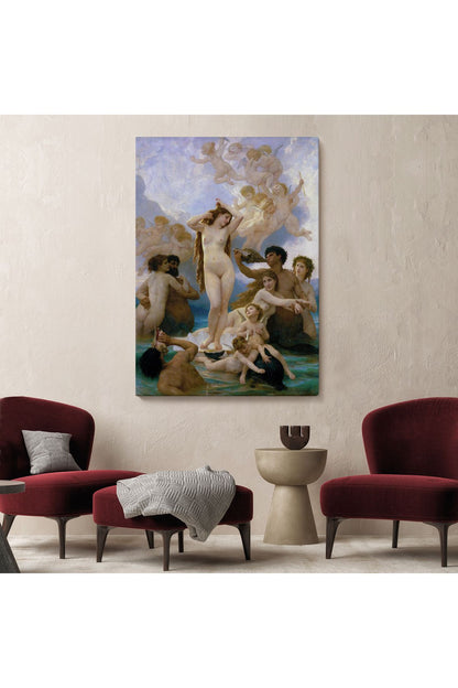 Venüs'ün Doğuşu La Naissance de Vénus Duvar Tablosu-6027