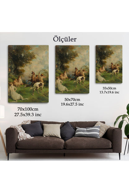 Eugene Fromentin'in Sentorlar, At Adamlar Tablosu-6326