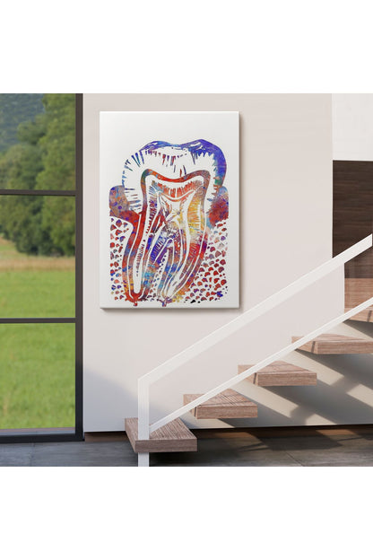 Suluboya Diş Anatomisi Tablosu-6020