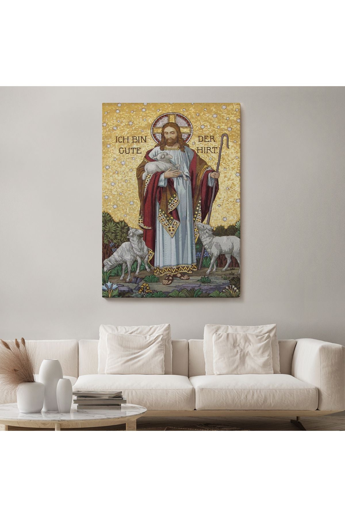 Cennetin ve Sonsuzluğun Yeşil Otlakları Duvar Tablosu, Büyük Gregory-6113