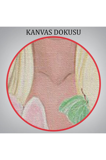 Güneş Saçan Güzel Kadın Tablosu-6403